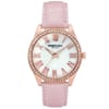 Alligator Leather Two Tone Strap Analogue Watch