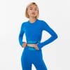 Womens Seamless Long Sleeve Crop Top