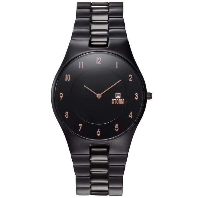 Slate Stainless Steel Fashion Analogue Quartz Watch