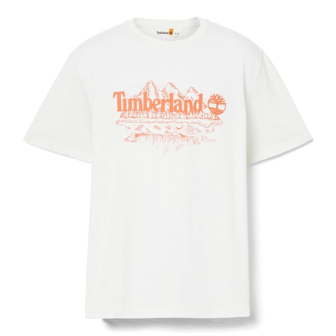 Timberland Logo Crew Neck Short Sleeve T-Shirt