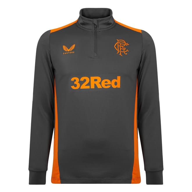 Rangers FC Funnel Neck Regular Fit Sweatshirt