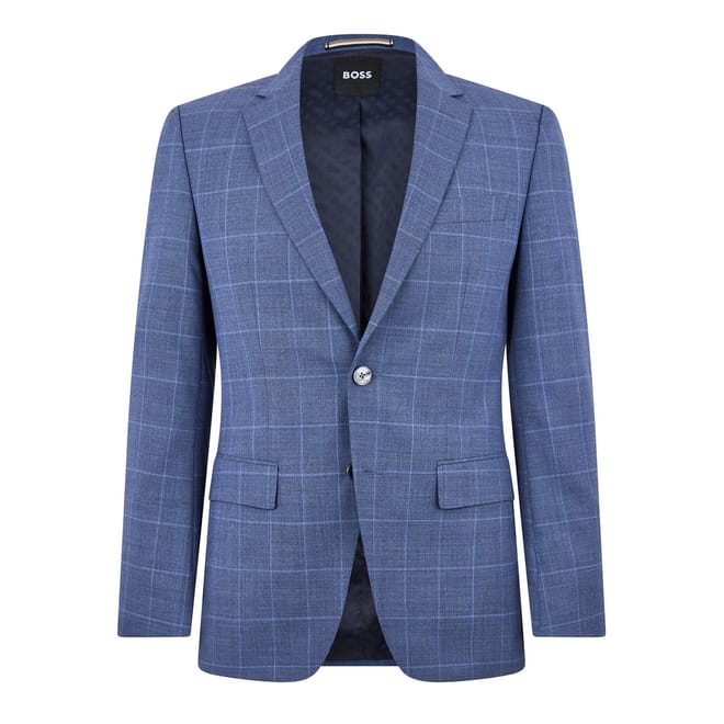 Collared Notched Regular Fit Suit Jacket