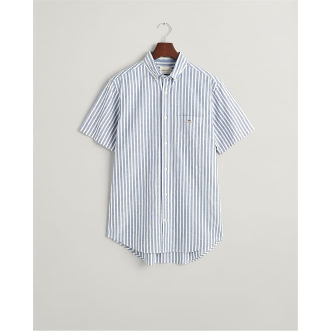 Stripe Regular Fit Short Sleeve Shirt
