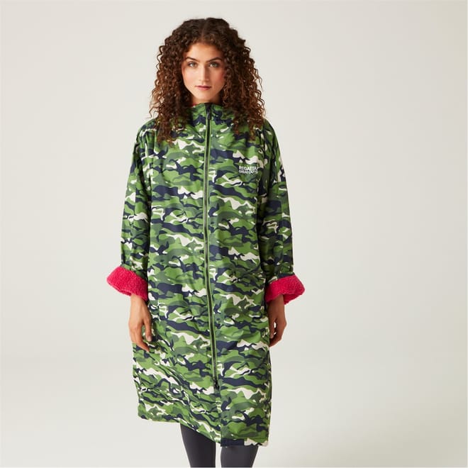 Hooded Relaxed Fit Waterproof Coat