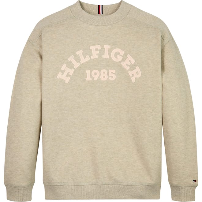 Mono Crew Neck Regular Fit Sweatshirt
