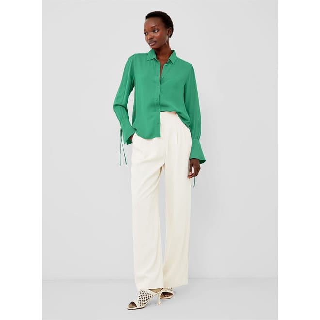Cecile Crop Relaxed Fit Blouse