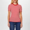 Striped Slim Fit Crew Neck T-Shirt