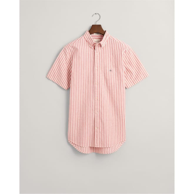 Stripe Regular Fit Short Sleeve Shirt