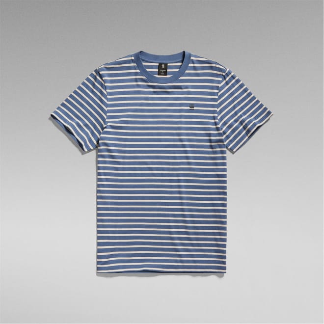 Stripe Crew Neck Short Sleeve T-Shirt