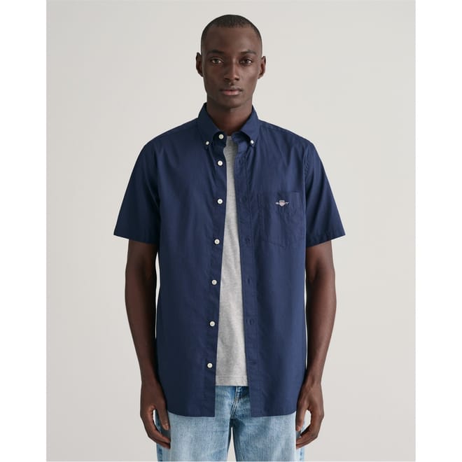 Poplin Regular Fit Short Sleeve Shirt