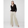Manda V-Neck Pointelle Top