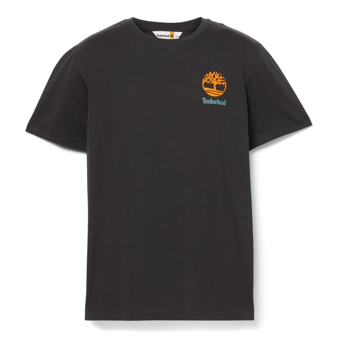 Timberland Logo Text Graphic Regular Fit T-Shirt