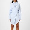 ShorT-Shirt Dress In Stretch Poplin