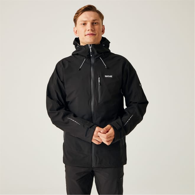 Hooded Long Windbreaker Jacket