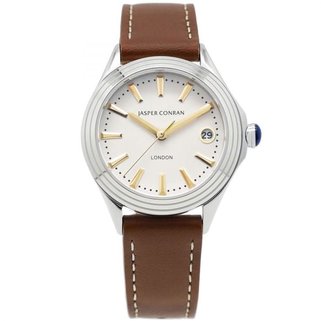 Leather Strap Analogue Watch