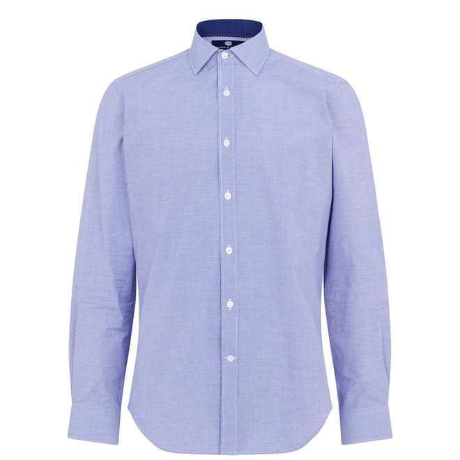 Tailored Regular Collar Puppytooth Shirt
