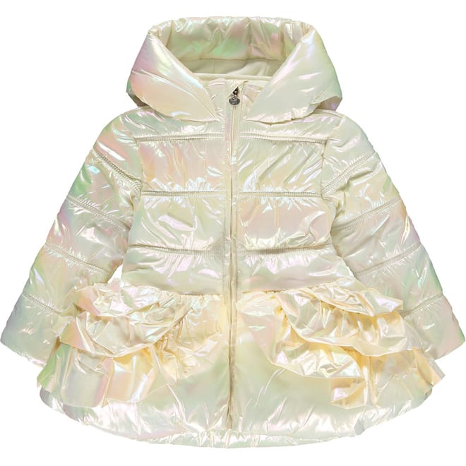 Hooded Relaxed Fit Shmmr Jacket