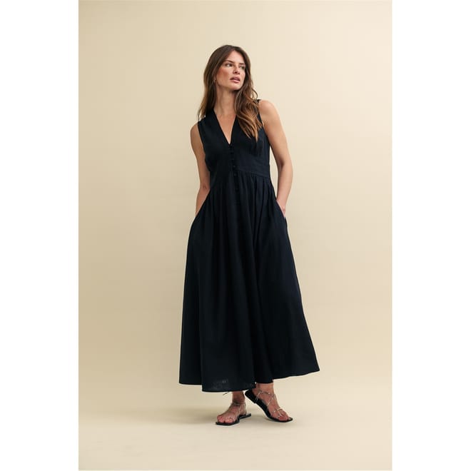 V-Neck Maxi Dress