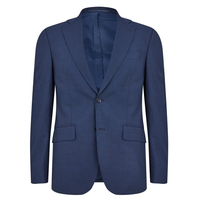 Navy Tailored Fit Suit Jacket