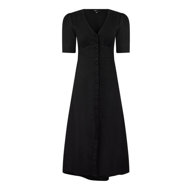 Alexa V-Neck Midi Wrap Dress