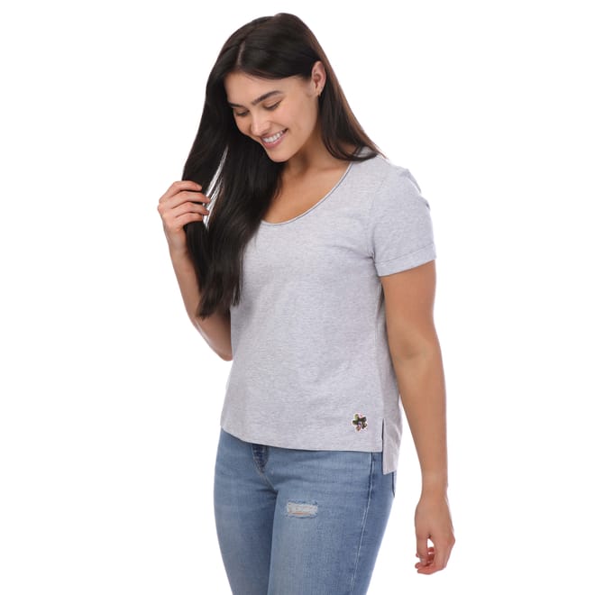 Miarna V-Neck Easy Fit T-Shirt
