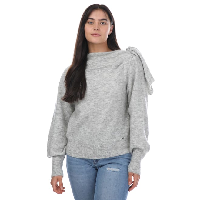 Larbow Bow Embellished Jumper