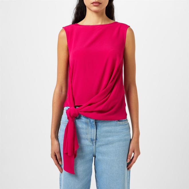 Boat Neck Relaxed Fit Tank Top