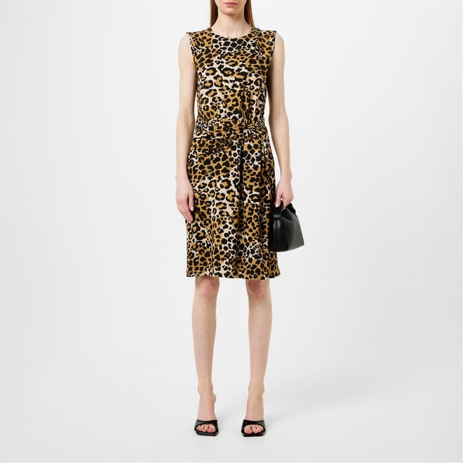 Emblema Crew Neck Midi Dress