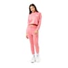 Kids Crop Pullover Hoodie And Jogger Set