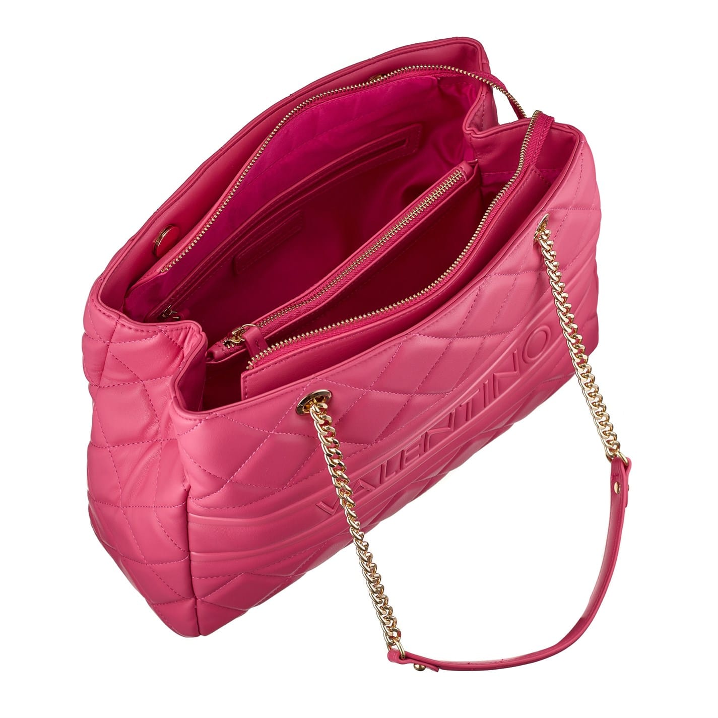 Hot pink valentino bag online