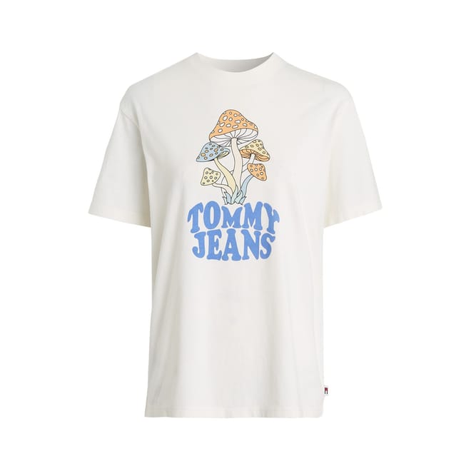 Graphic Oversize Fit Crew Neck T-Shirt