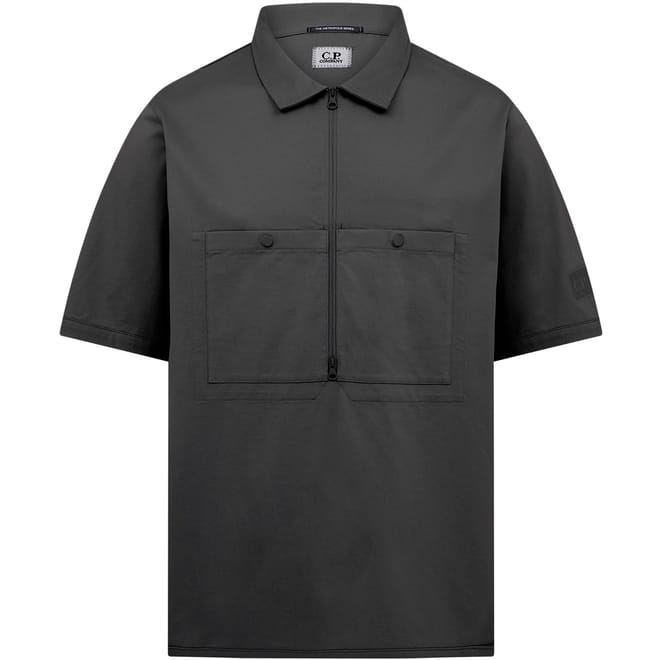Half Zip Regular Fit Polo Shirt