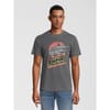 Cowl Neck Satin Regular Fit T-Shirt