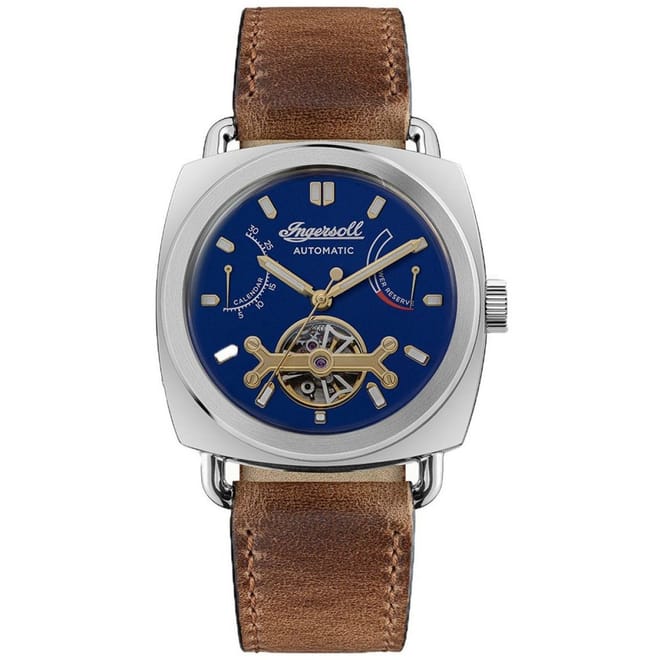 The Nashville Brown Blue Watch I13001