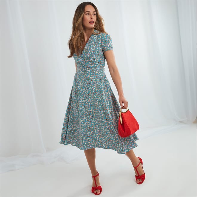 Joe Brown Blue Tea Dress