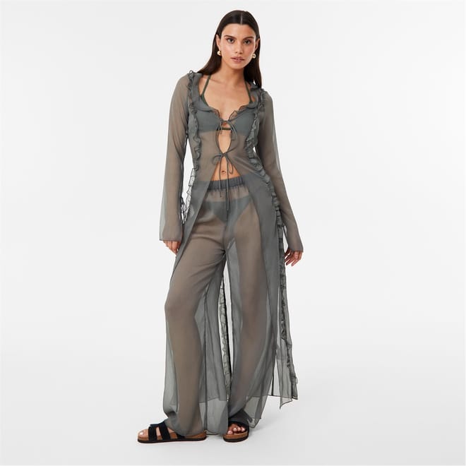 Frill Beach Cover up