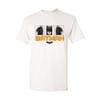 Cropped Bat Woman Crew Neck T-Shirt