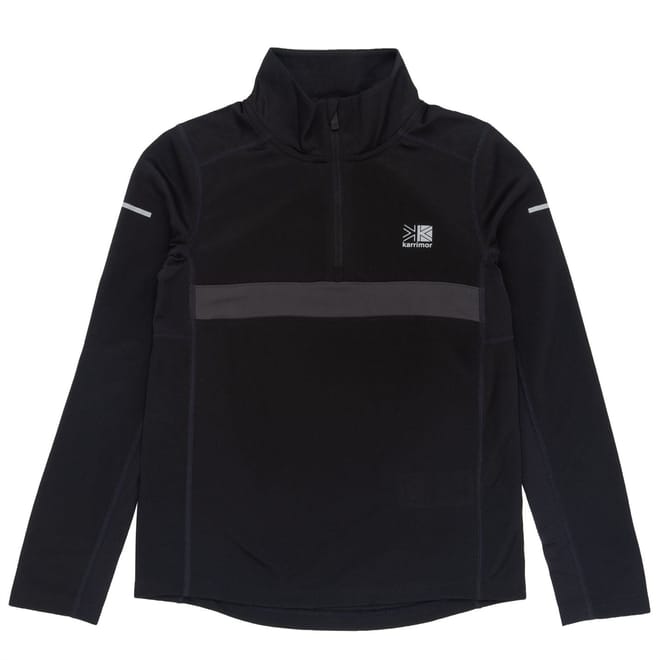 Long Sleeve Zip Top Junior Boys
