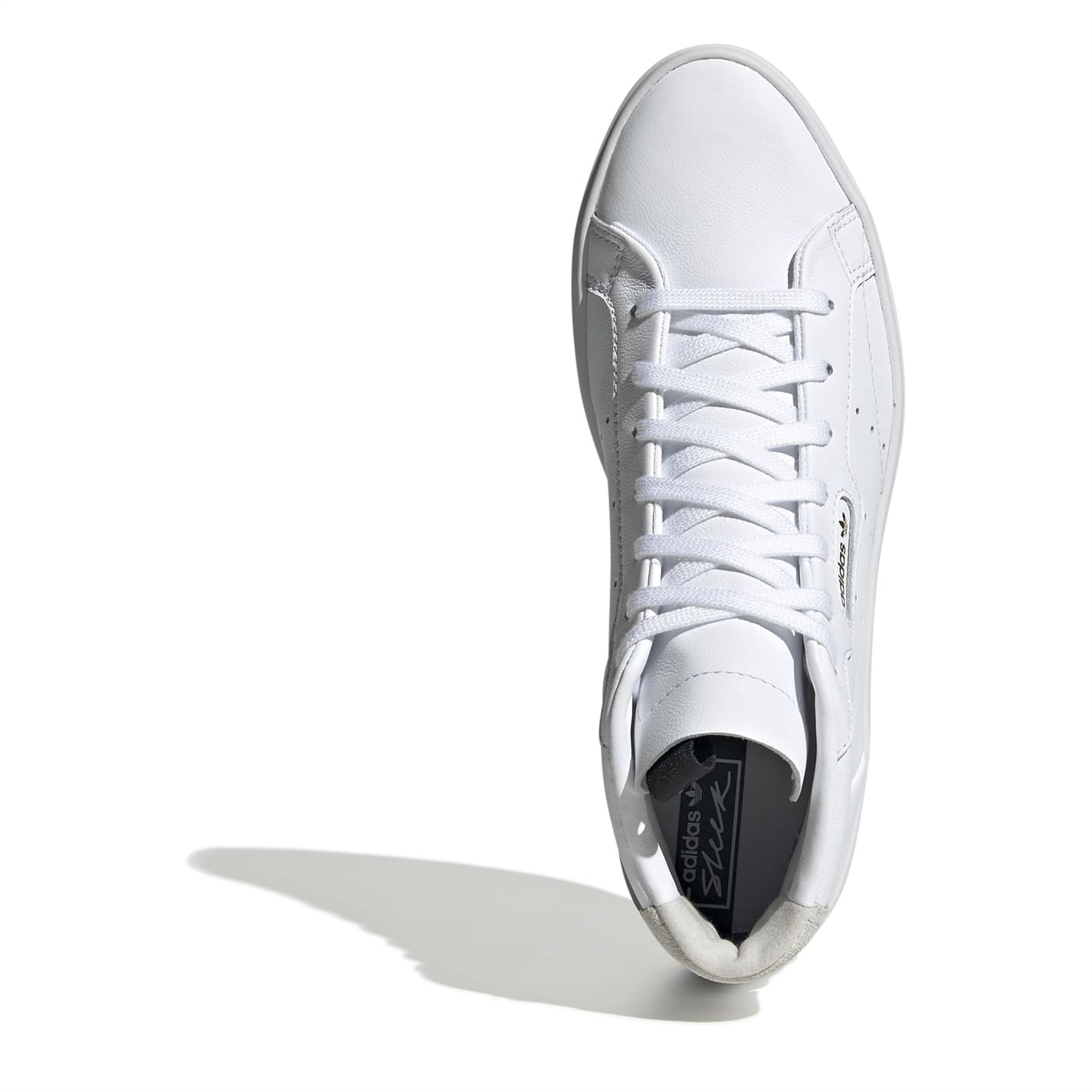 White adidas Sleek Mid99 Hi Top Sneakers Get The Label