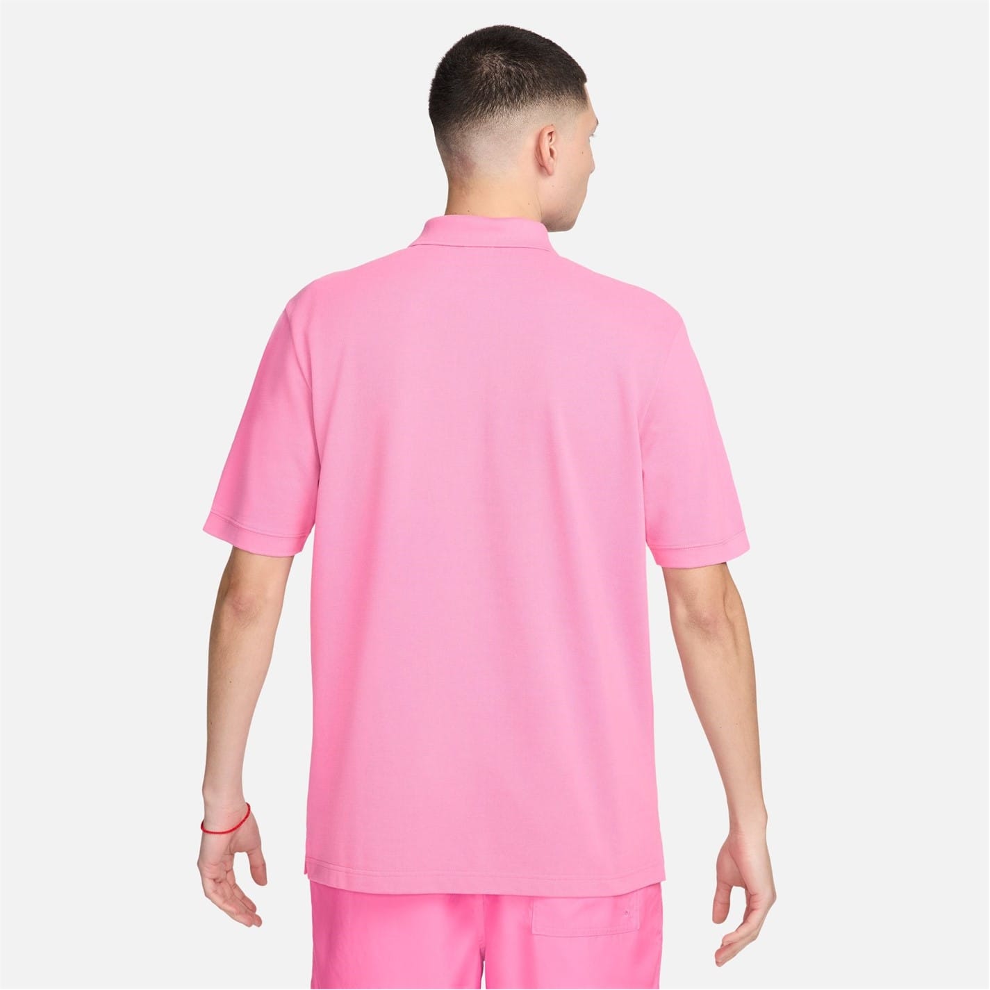 Pink Nike Mens Match Up Polo Shirt Get The Label