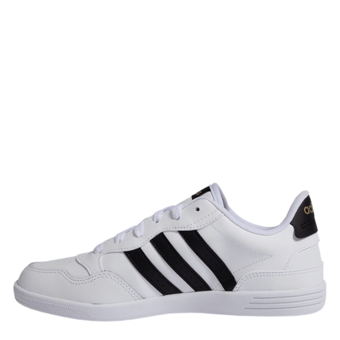 White adidas Vl Hoops 2.0 Low Top Sneakers Get The Label