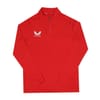 Zip Neck Long Sleeve Rib Sweatshirt