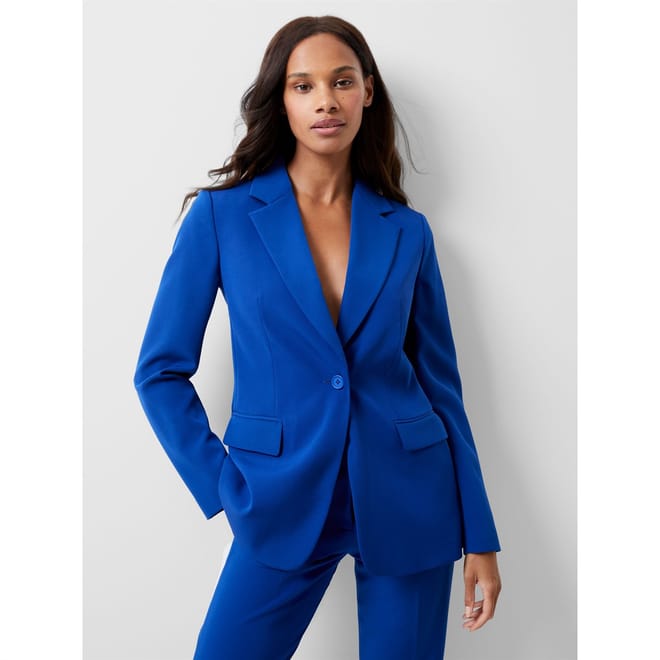Echo Notched Neck Blazer Jacket