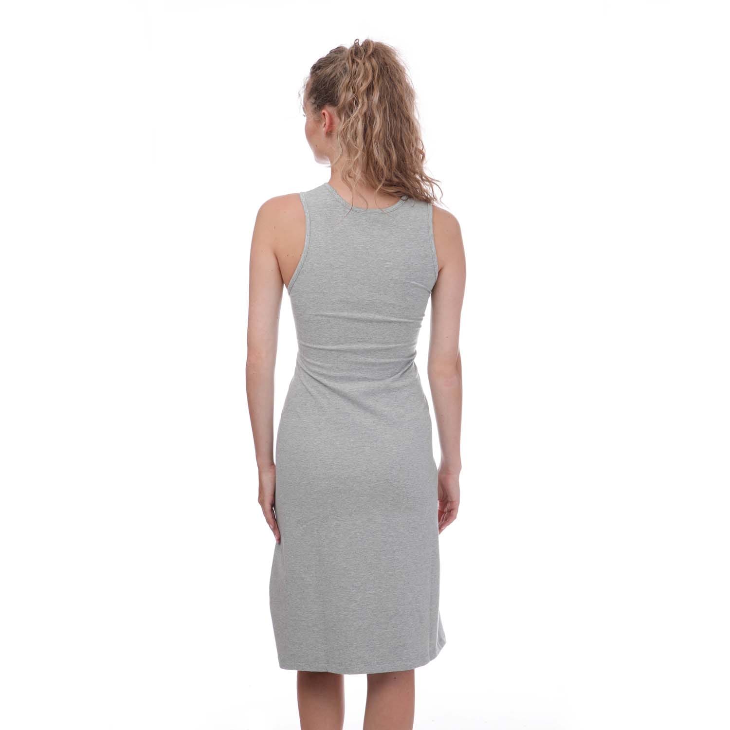 ☆Adidas☆Originals Essentials Rib Tank Dress Grey adidas Essentials Rib Tank Dress - Grey | Free Shipping with