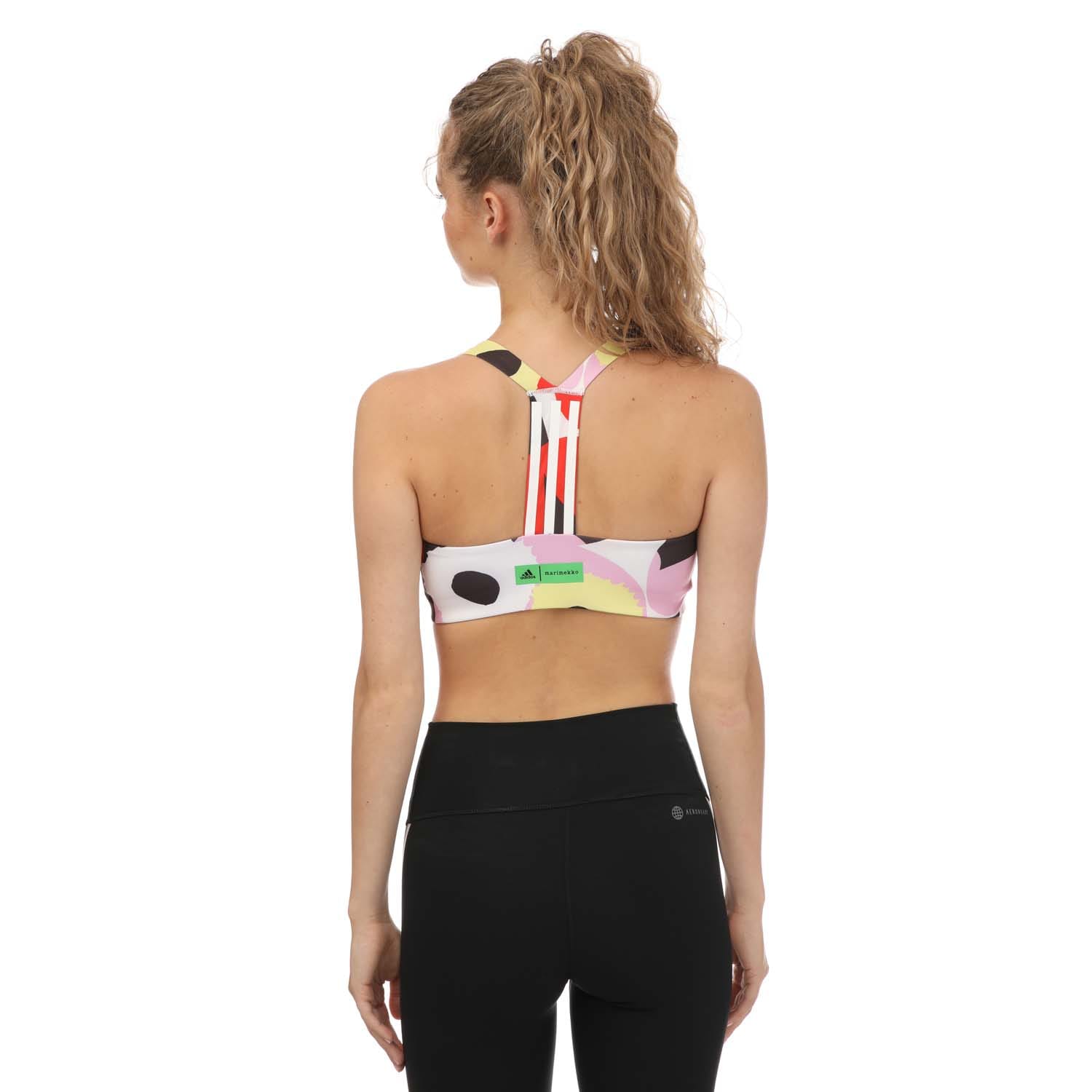 Multi colour adidas X Marimekko Better Level Training Bra - Get The Label