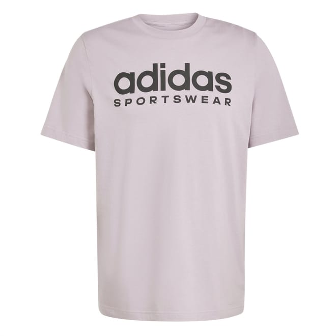 Mens Essentials Single Jersey Linear Embroidered Logo T-Shirt
