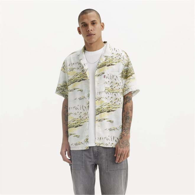 Sunset Camp Relaxed Fit Short Sleeve Shirt