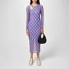 Nalusia Crew Neck Midi Bodycon Dress