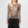 Cropped Crew Neck Slim Fit T-Shirt