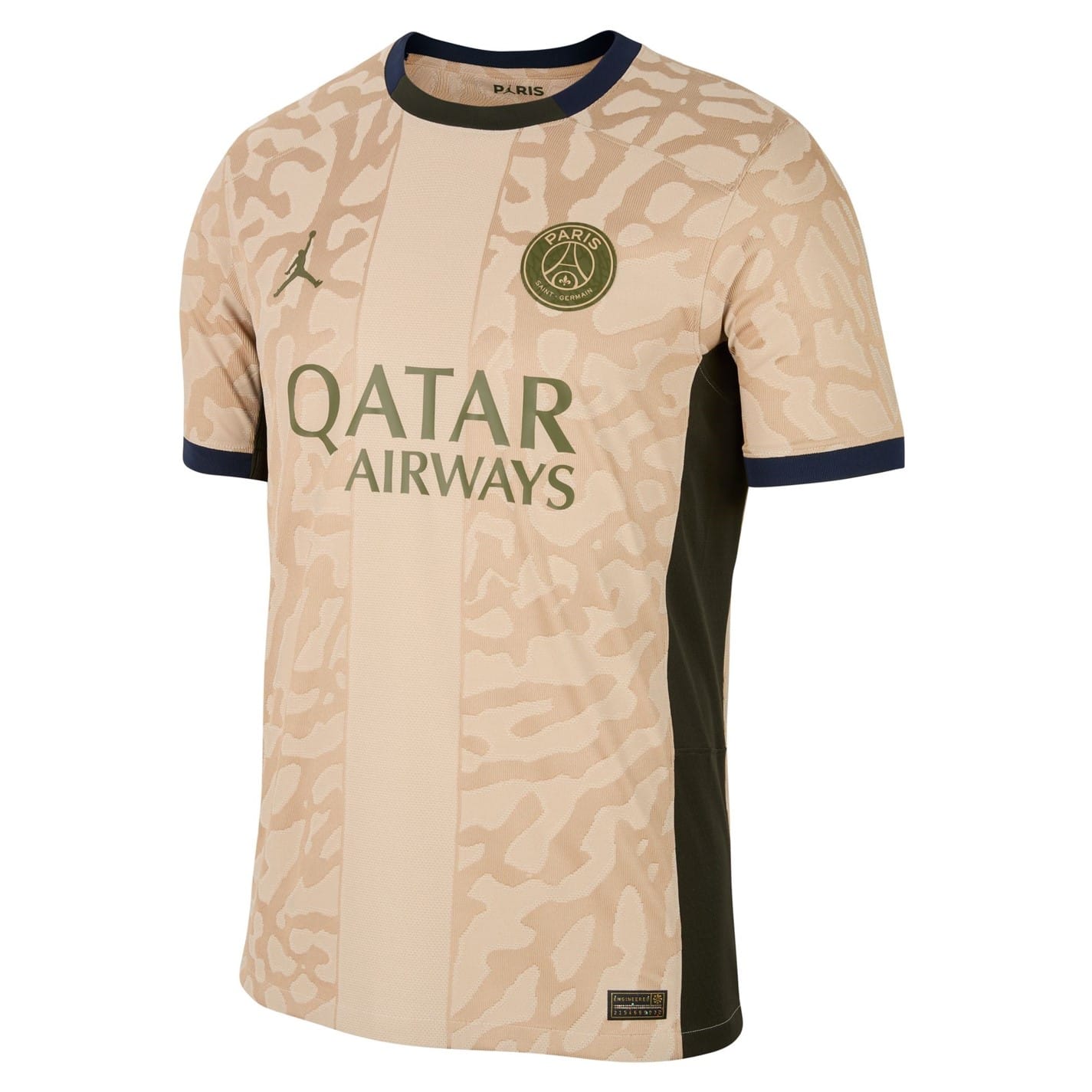 Green Nike Paris Saint Germain X Jordan Fourth Vapor Match Shirt 2023 2024 Adults Get The Label